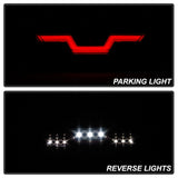 Spyder 15-16 Ford Mustang LED Reverse Lights - Black Smoke w/ Red Bar (ALT-YD-FM15RED-REV-BSM)