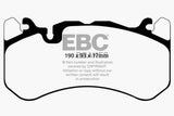 EBC 13-14 Audi RS7 4.0TT (w/Cast Iron Rotors & Trapezoid Weights) Bluestuff Front Brake Pads