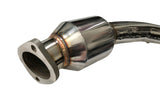 AVO 2013+ Subaru BRZ / 2016+ Toyota 86 3in Stainless Steel Front Pipe Assy w/Cat(Turbo Setup/ w/Cat)