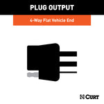 Curt 06-07 Nissan Murano Custom Wiring Harness (4-Way Flat Output)