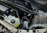 J&L 2020 Ford Explorer 2.3L EcoBoost Driver Side Oil Separator 3.0 - Clear Anodized