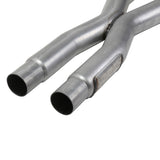 BBK 2015-25 Ford Mustang GT 5.0L Resonator Delete X-Pipe (For Use With Shorties Or Stock Manifolds)