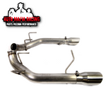 Mafia 3-Inch Ear Drum Delete Stainless Steel Axle-Back Exhaust (11-14 Mustang)