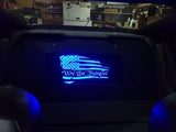 Custom LED Lit Rear Seat Delete - CM Components