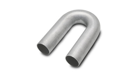 Vibrant 321 Stainless Steel 180 Degree Mandrel Bend 1.75in OD x 2.625in CLR 18 Gauge Wall Thickness