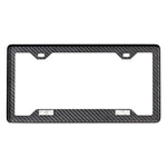 Mishimoto Carbon Fiber License Plate Frame - Matte