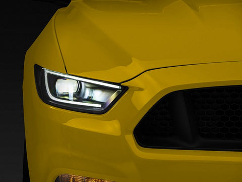 Raxiom LED Headlights; Black Housing; Smoked Lens
