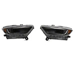 Raxiom LED Headlights; Black Housing; Smoked Lens