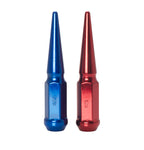 Wheel Mate Spiked Lug Nuts Set of 24 - Red 14x2.0