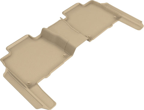 3D MAXpider 20-21 MercedesGLS-Class (No Executive Rear Seat Package) Kagu 2nd Row Floormats - Tan