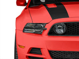 MMD Headlight Splitters; Matte Black