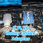 2015-2017 3.7L V6 Mustang Holley Intake Adaptor