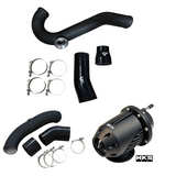 CVF Aluminum Intercooler Charge Pipe Kit with HKS Flange (2015-2021 Ford Mustang EcoBoost)