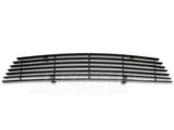 Modern Billet Retro Grille Combo; Black