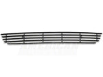 Modern Billet Retro Grille Combo; Black