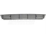 Modern Billet Retro Grille Combo; Black