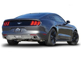 Borla SType Cat Back 15-17 Ford Mustang 3.7L V6 MT/AT 2.25in Pipe 4in Single Round Rolled Tips
