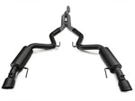 MBRP Black Series Cat-Back Exhaust w/ Y-Pipe - Street Version (2015-2021 Mustang EcoBoost)